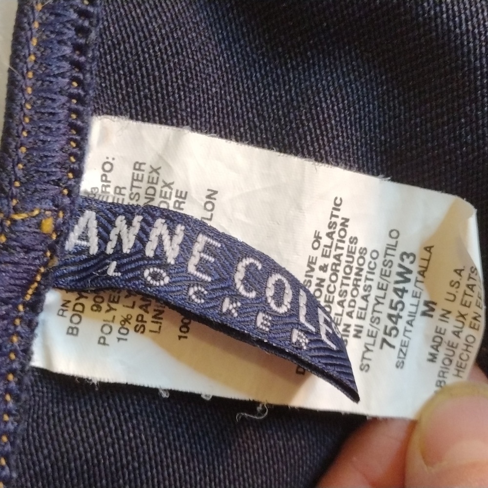 Anne Cole 2 PC swimsuit sz M - Picture 2 of 11